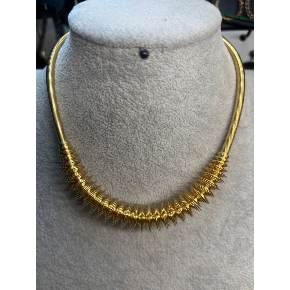 #46. Ultimate Gold-tone Statement Collar